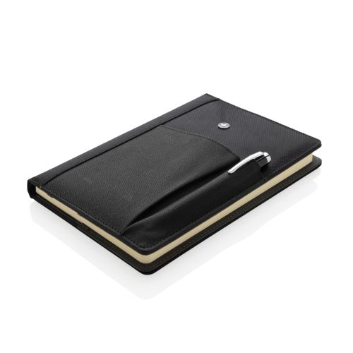 Refillable notebook and pen set