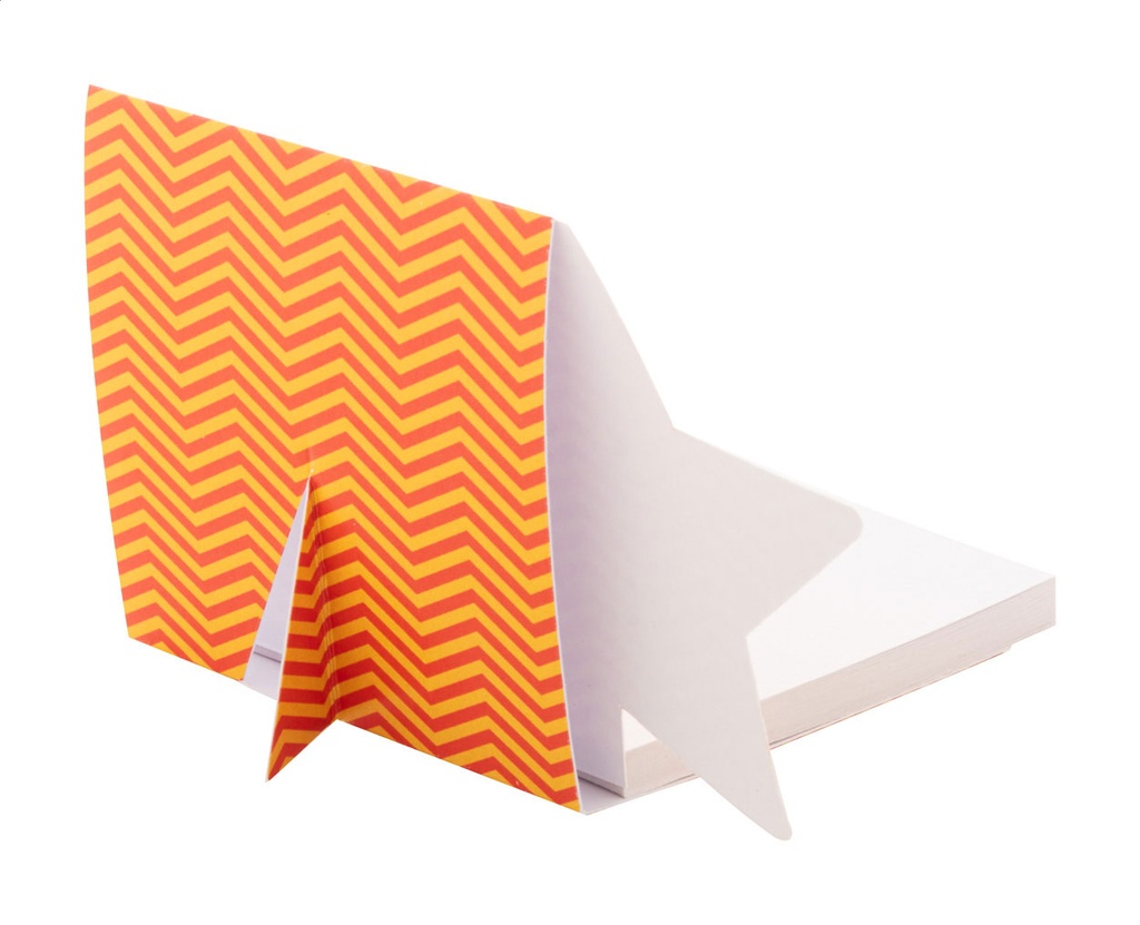 custom made sticky notitieblok, ster #3