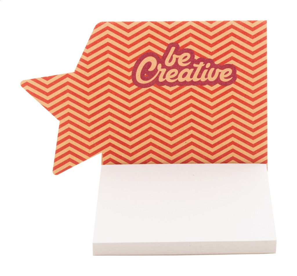 custom made sticky notitieblok, ster #3