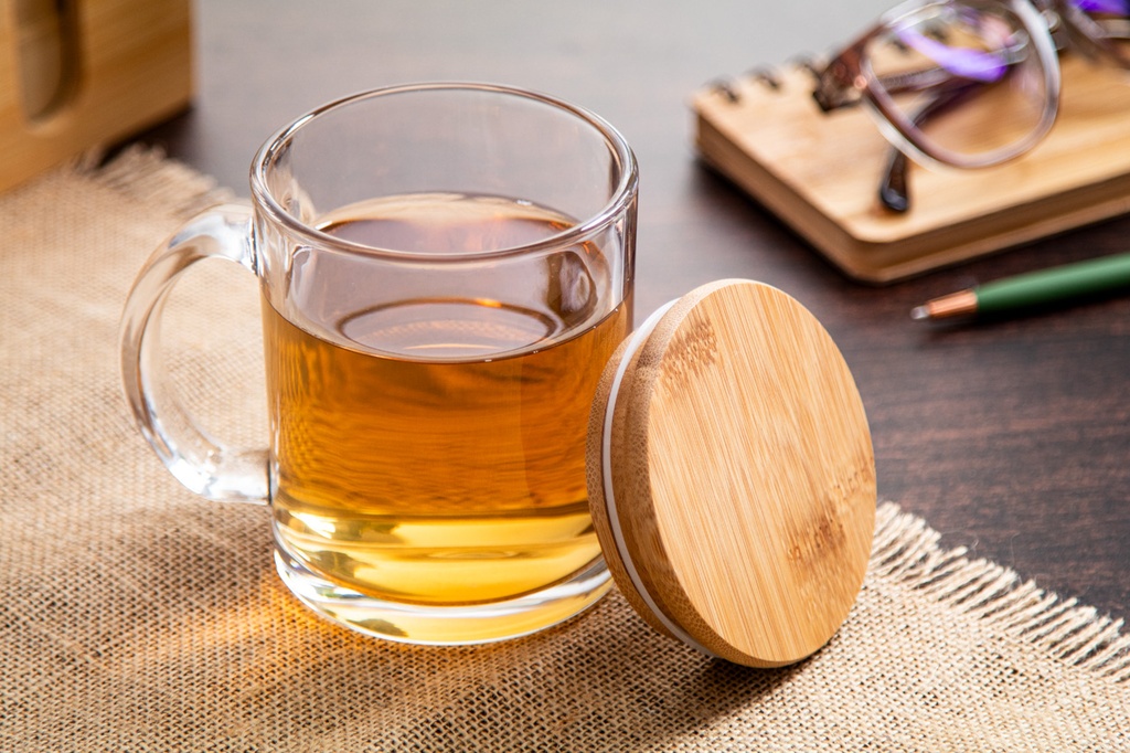 gerecyclede glazen mok #6