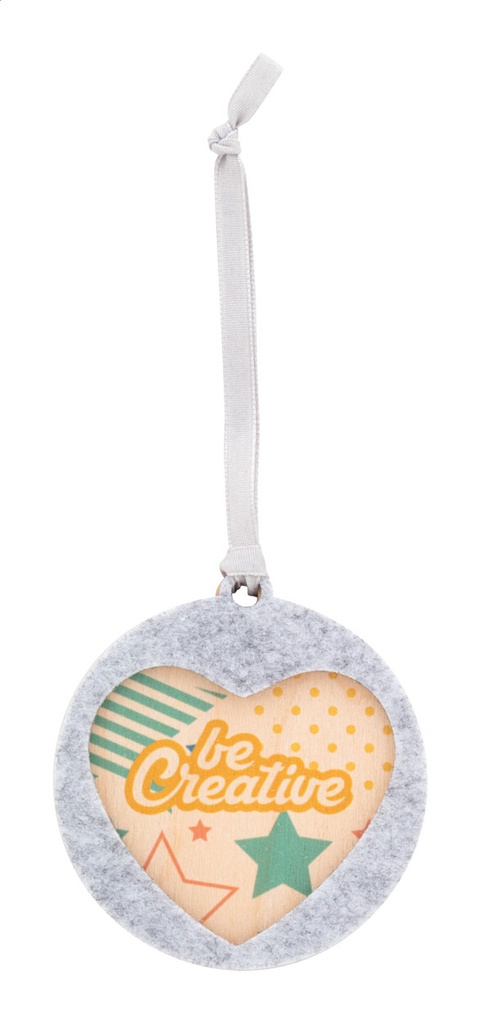 Kerstboomversiering, hart #1