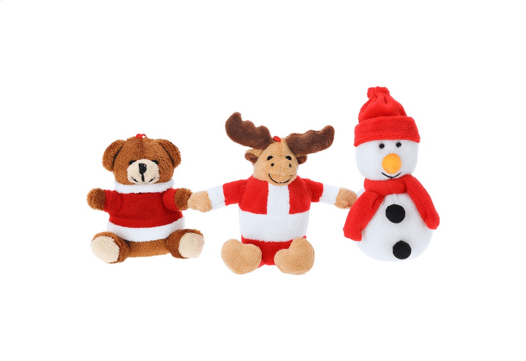 Kerst pluchen sleutelhanger, rendier #2