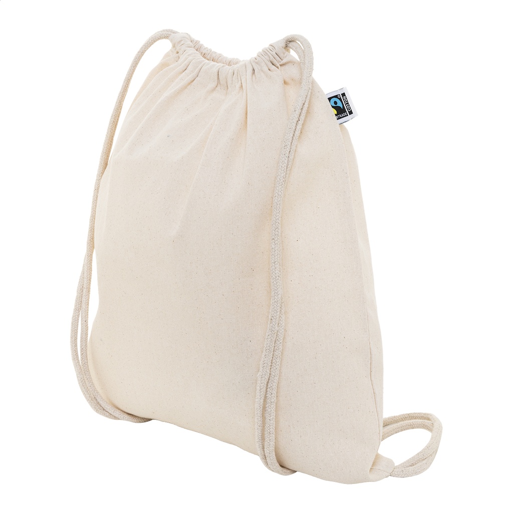 Fairtrade tas met trekkoord #4