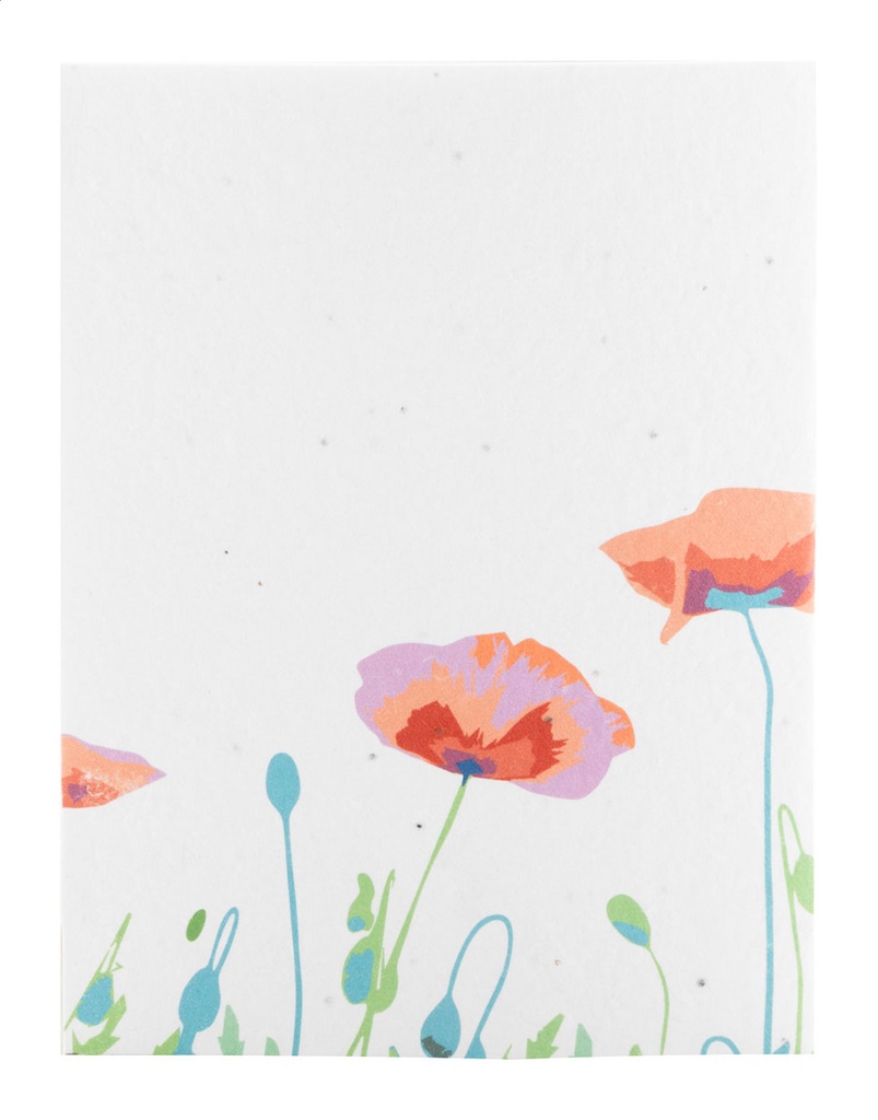 op maat gemaakt notitieboek van zaadpapier #3