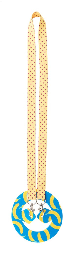 Custom made bekerhouder lanyard #4