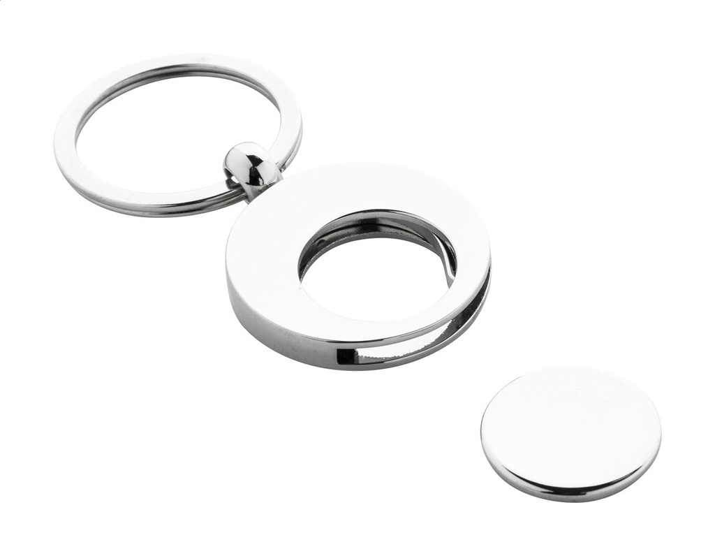 trolley munt sleutelhanger #3