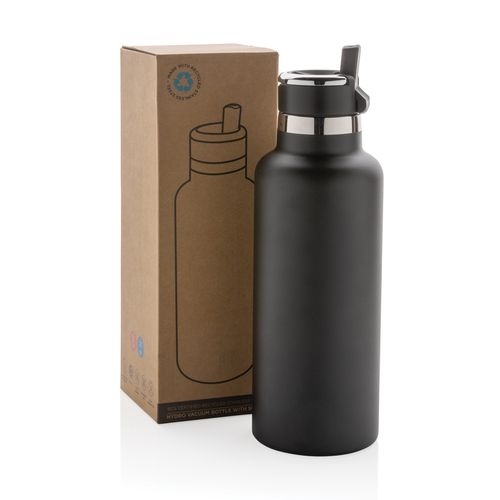 Hydro RCS recycled stainless steel vacuum bottle with spout