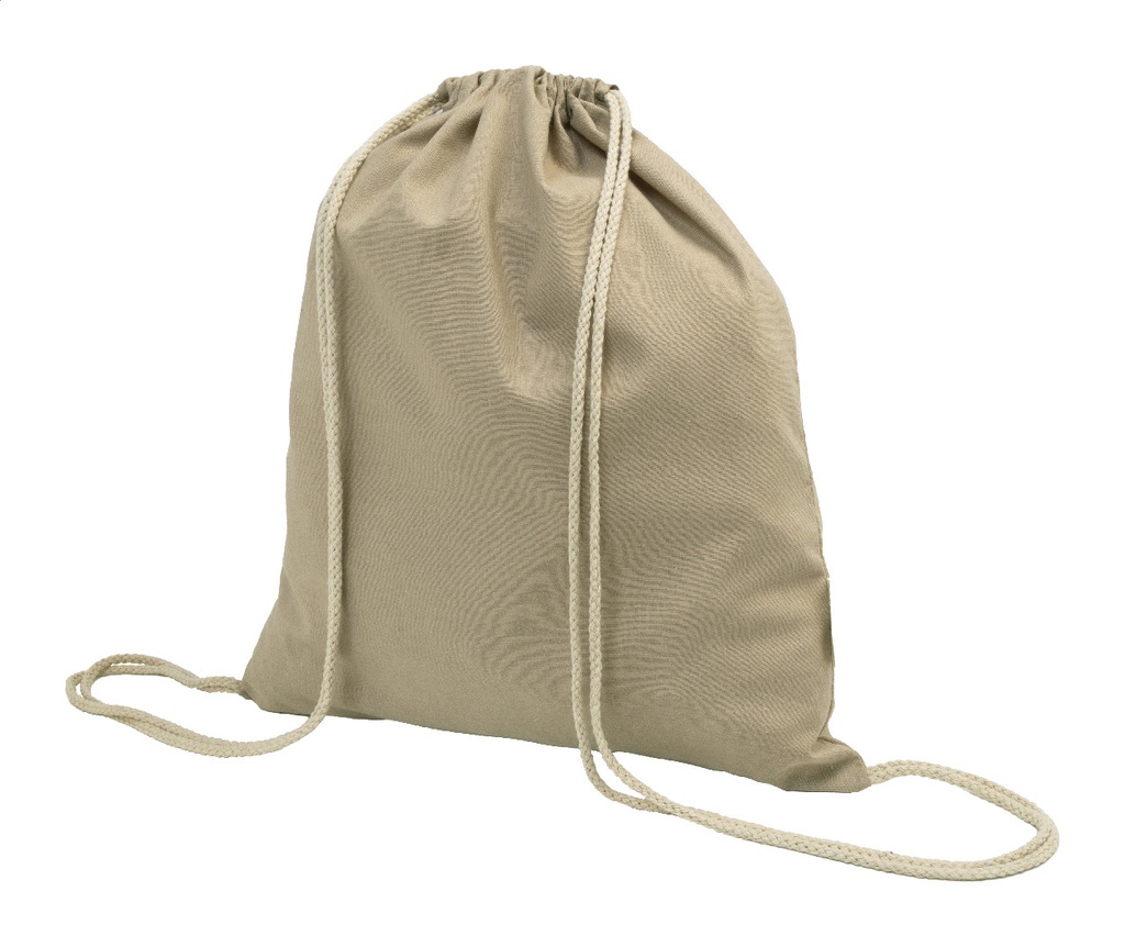 recycled katoenen trekkoord tas #2