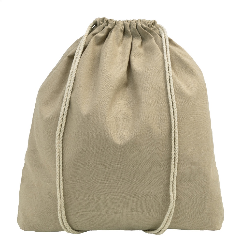 recycled katoenen trekkoord tas #4