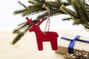 RPET kerstboomornament, rendier #2