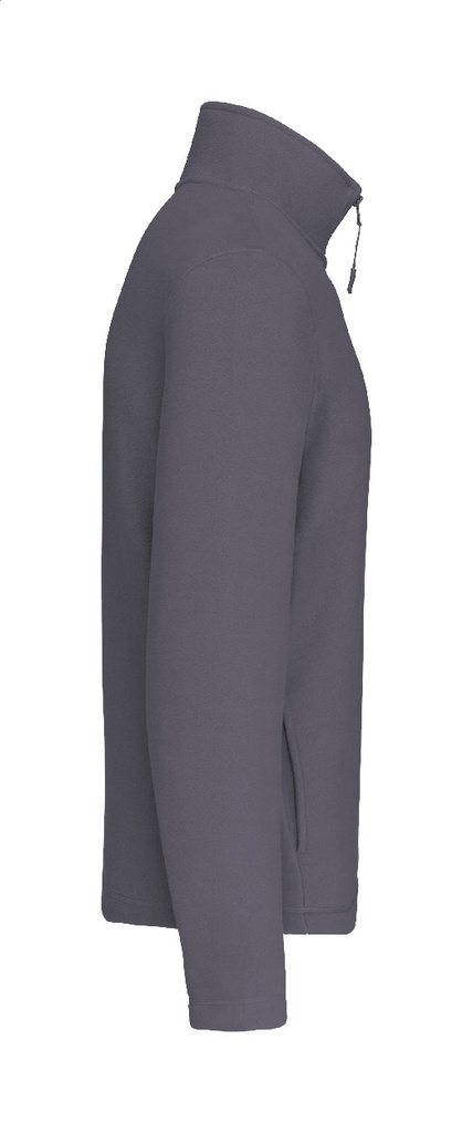 short zip fleece jas #2