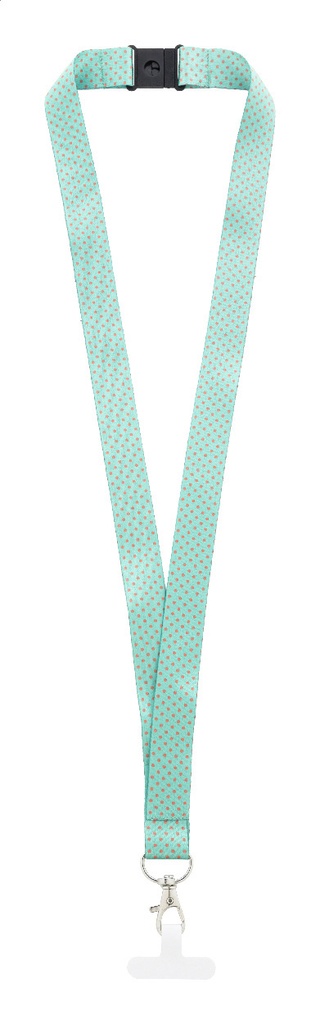 aangepaste RPET mobiele houder lanyard #1