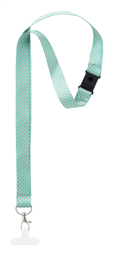 aangepaste RPET mobiele houder lanyard #4