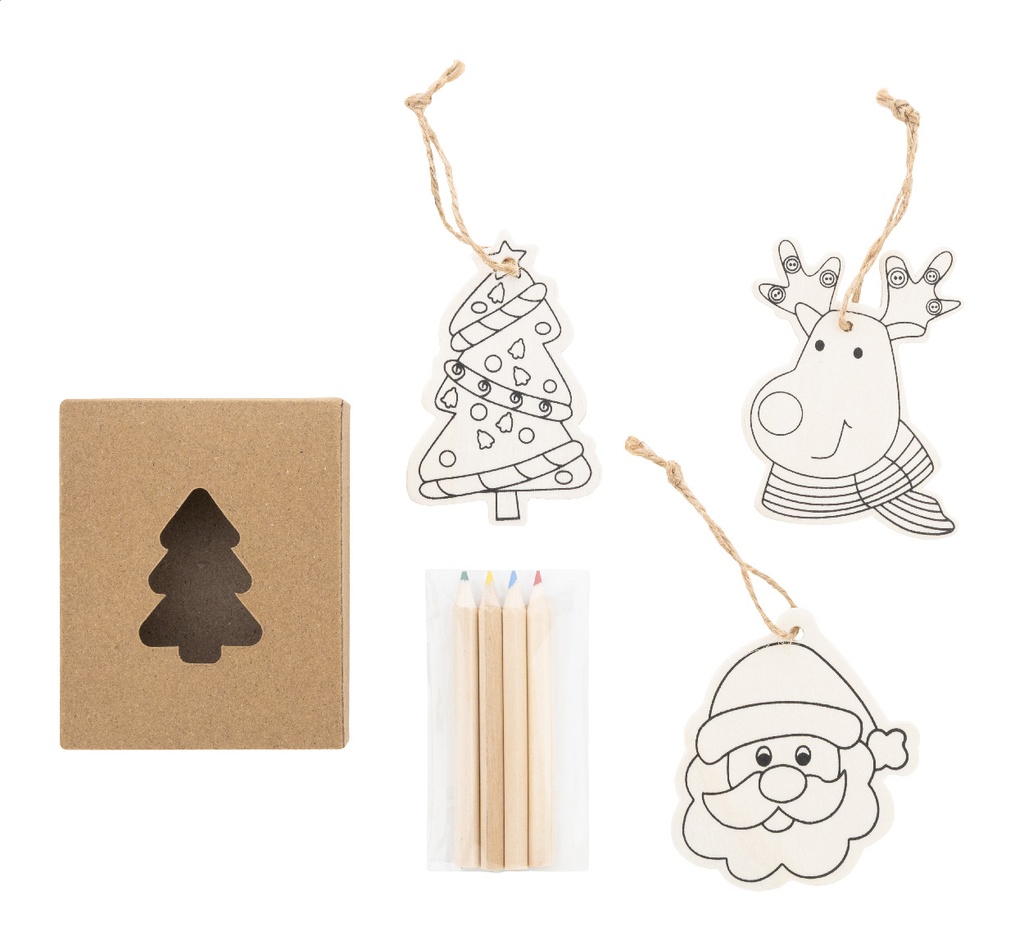 kleurende kerstboomornamenten #3