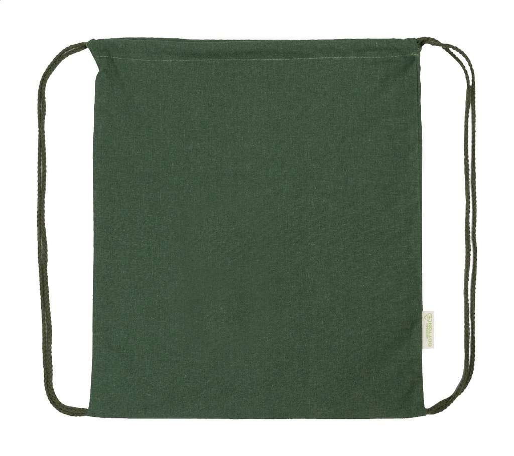 recycled katoenen trekkoord tas #4