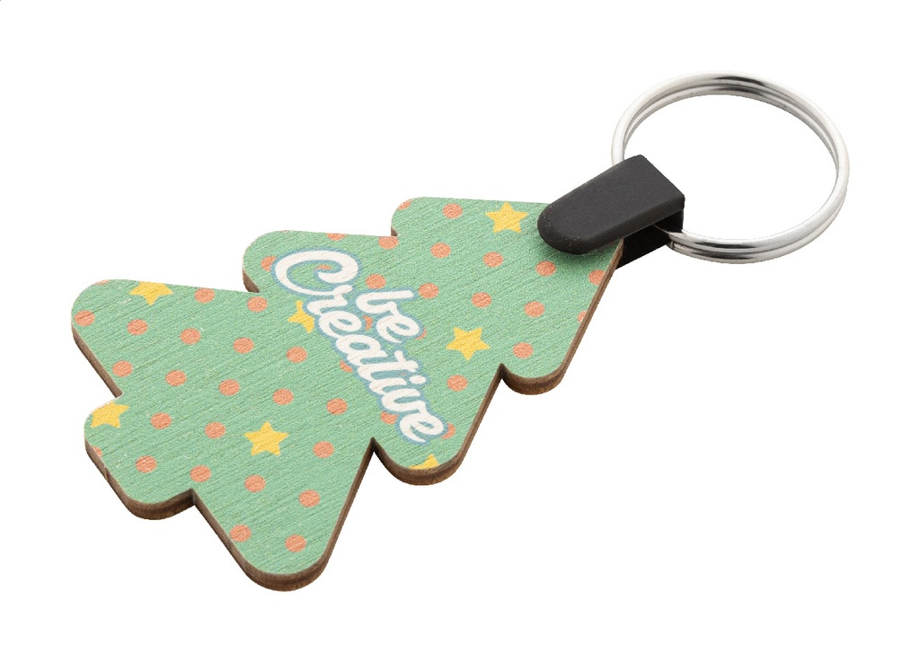 aangepaste kerstsleutelhanger, kerstboom #2