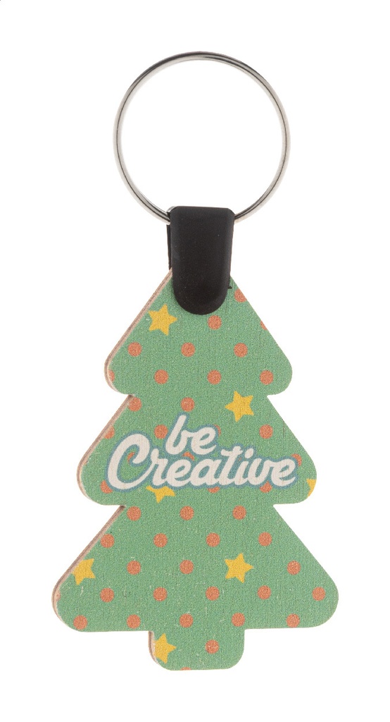 aangepaste kerstsleutelhanger, kerstboom #3