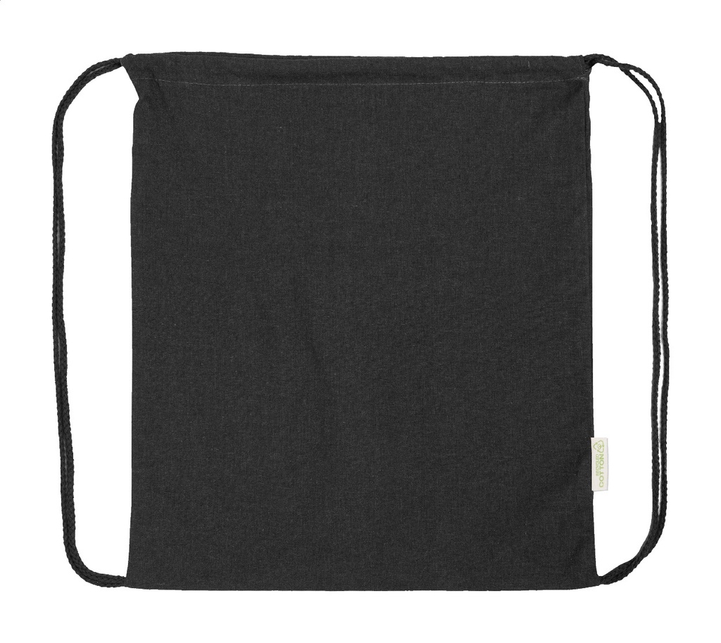 recycled katoenen trekkoord tas #4