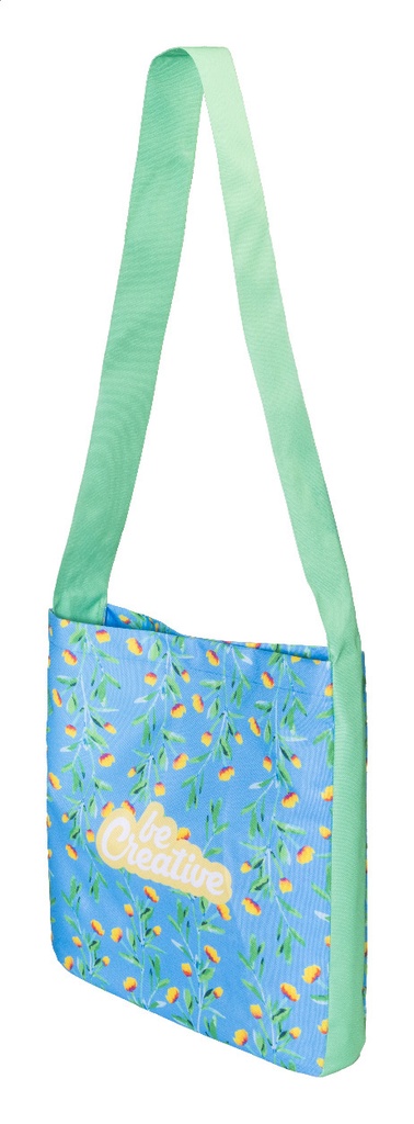 custom made RPET schoudertas #1