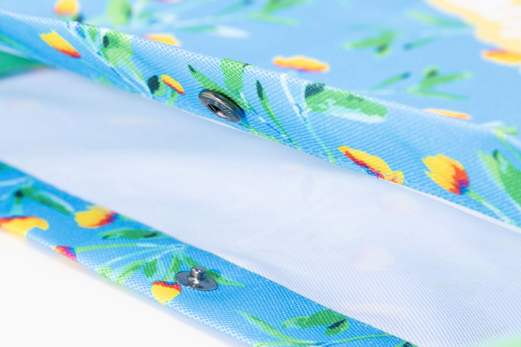 custom made RPET schoudertas #4