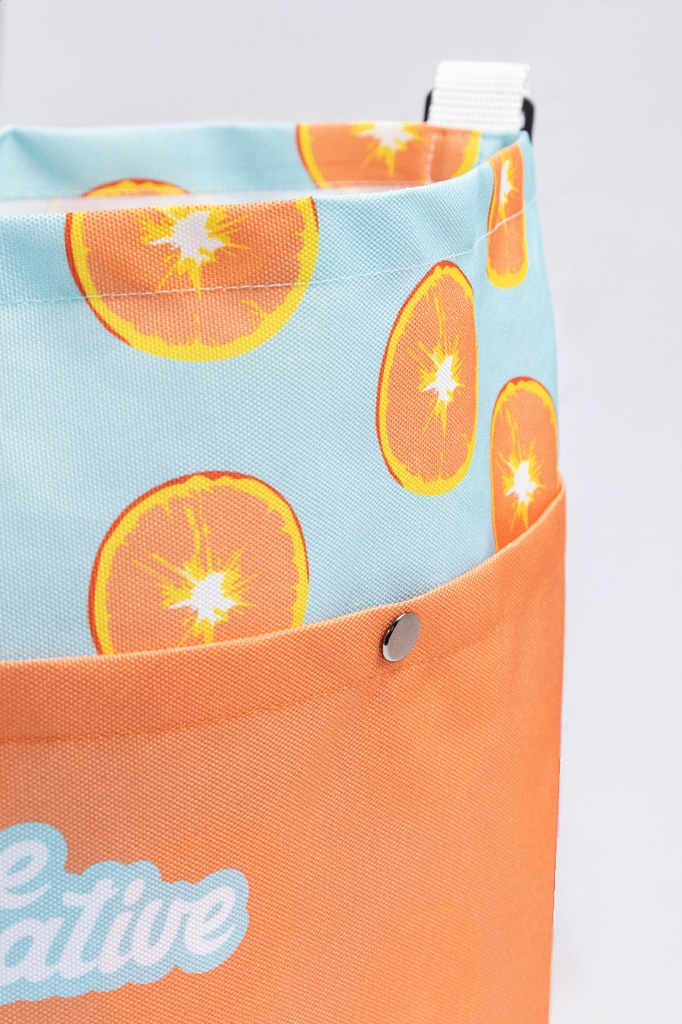 custom made RPET schoudertas #5