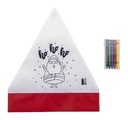kleur Santa hoed #1