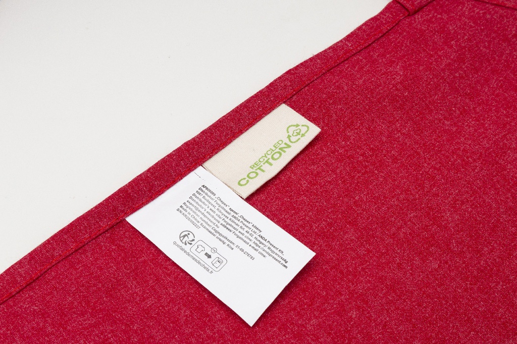 gerecycled katoenen schort #4