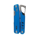 Solid multitool with carabiner