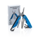 Solid multitool with carabiner