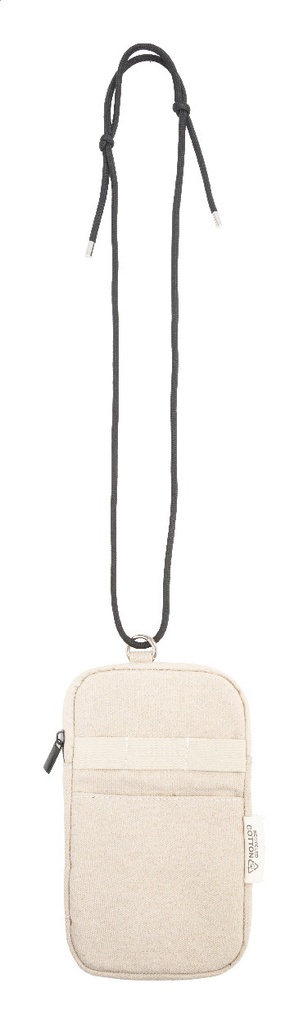 gerecycled canvas crossbody mobiele tas #4