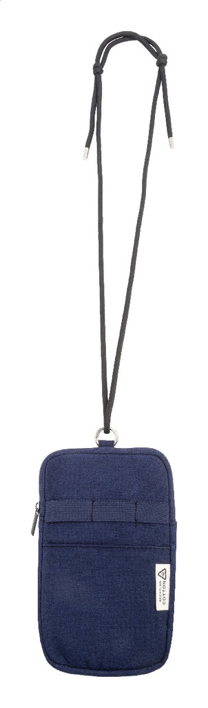 gerecycled canvas crossbody mobiele tas #3