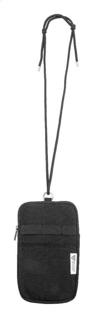 gerecycled canvas crossbody mobiele tas #3