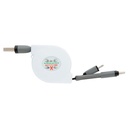 3-in-1 retractable cable