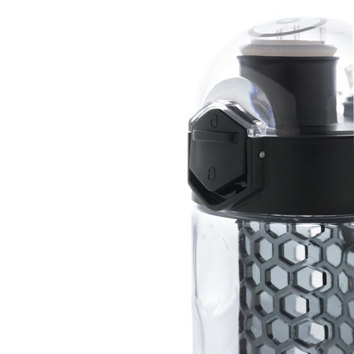 Honeycomb lockable leak proof infuser bottle