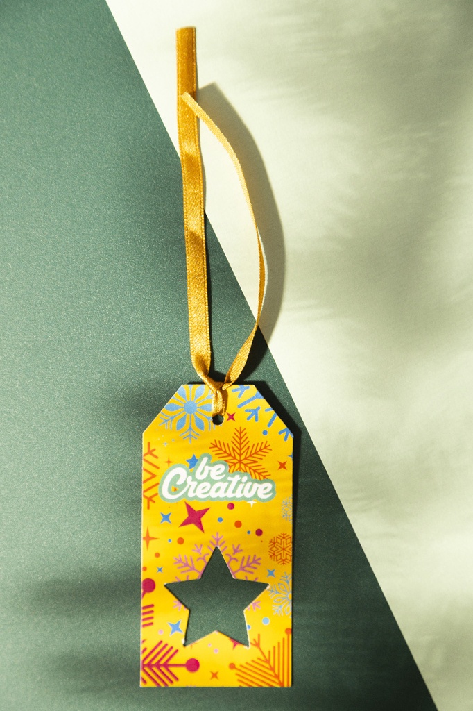 aangepast cadeaulabel, ster #7