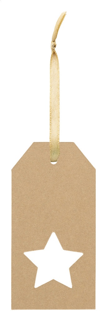 aangepast cadeaulabel, ster #2