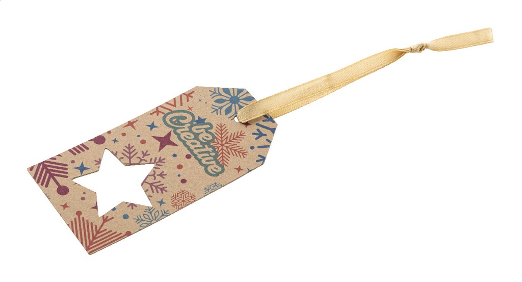 aangepast cadeaulabel, ster #3