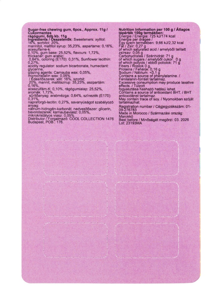 custom made kauwgom #5