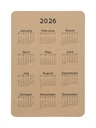 aangepaste zak kalender #3