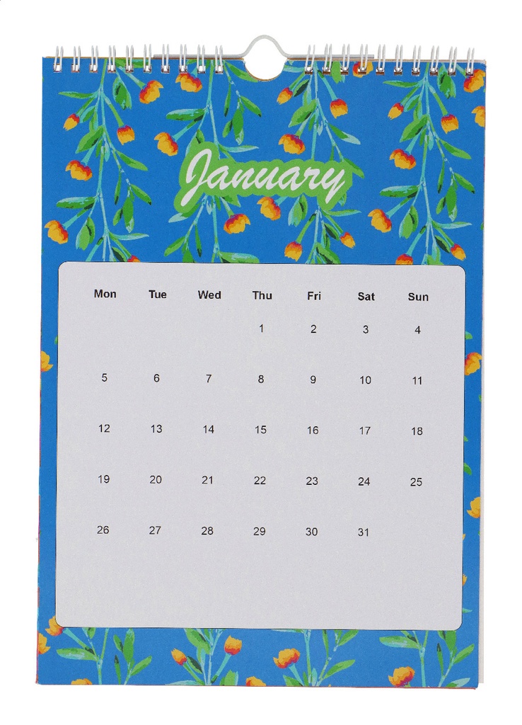 aangepaste muur kalender #4