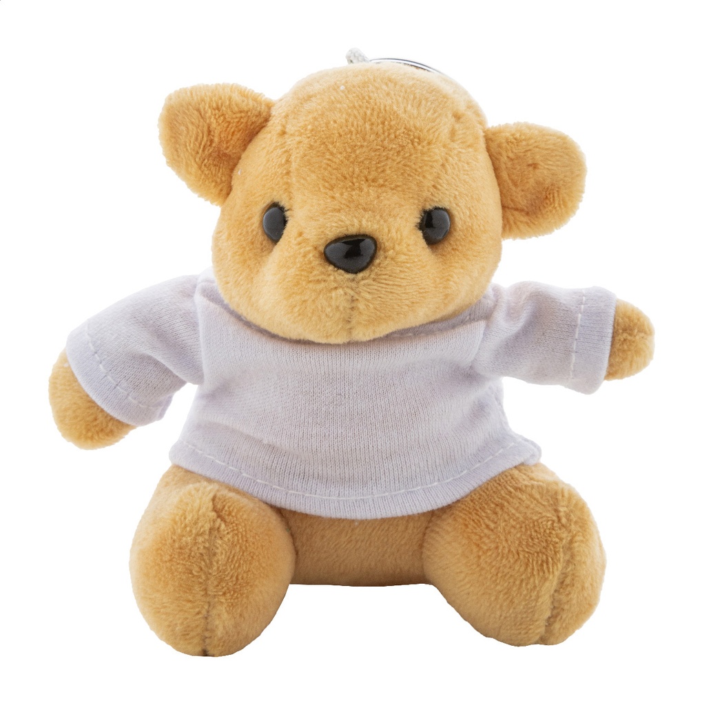pluche teddybeer sleutelhanger #3