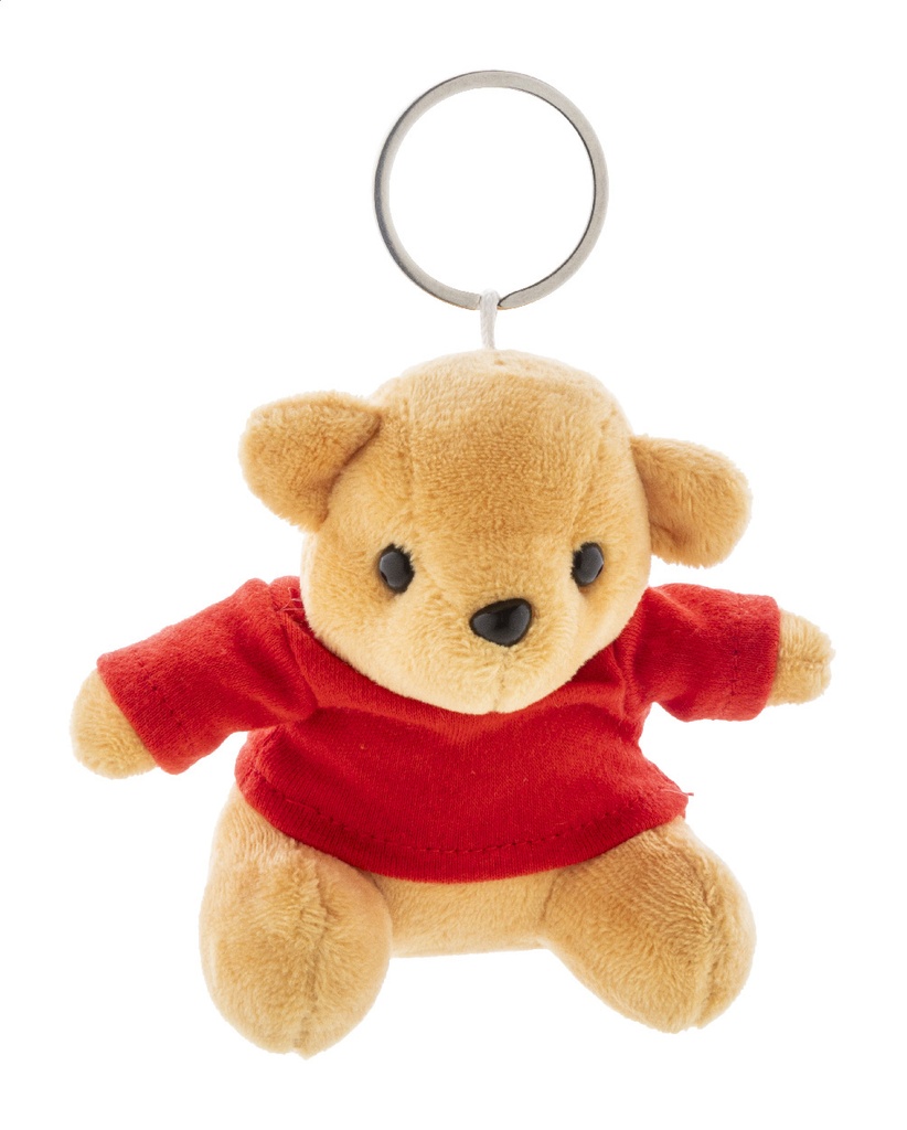 pluche teddybeer sleutelhanger #1