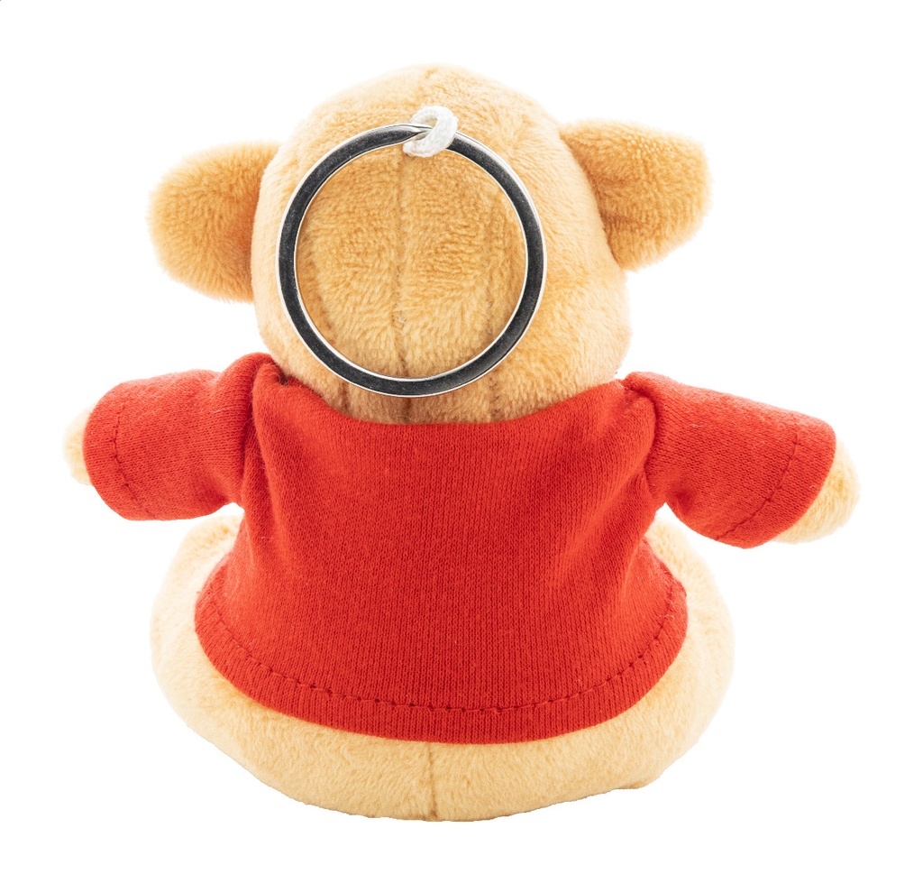 pluche teddybeer sleutelhanger #5