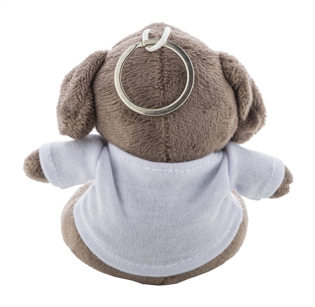 pluche hond sleutelhanger #1