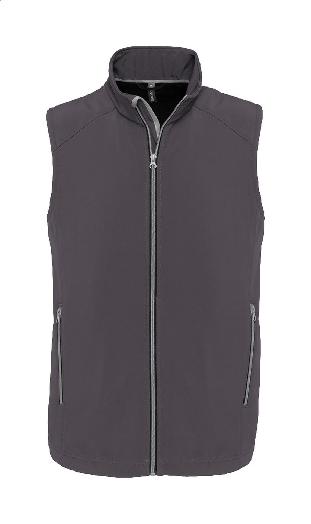 2-laags softshell bodywarmer vest #6
