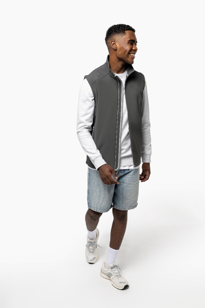 2-laags softshell bodywarmer vest #4