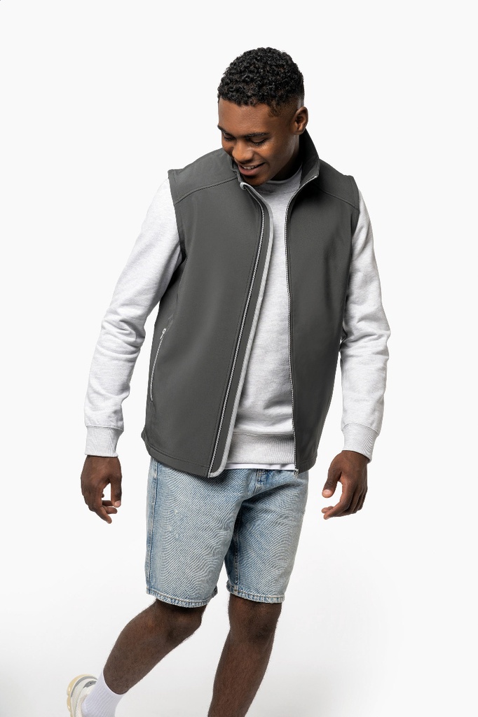 2-laags softshell bodywarmer vest #9