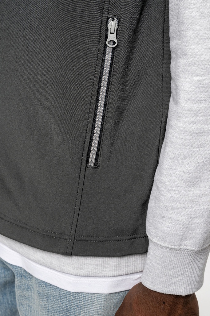 2-laags softshell bodywarmer vest #5