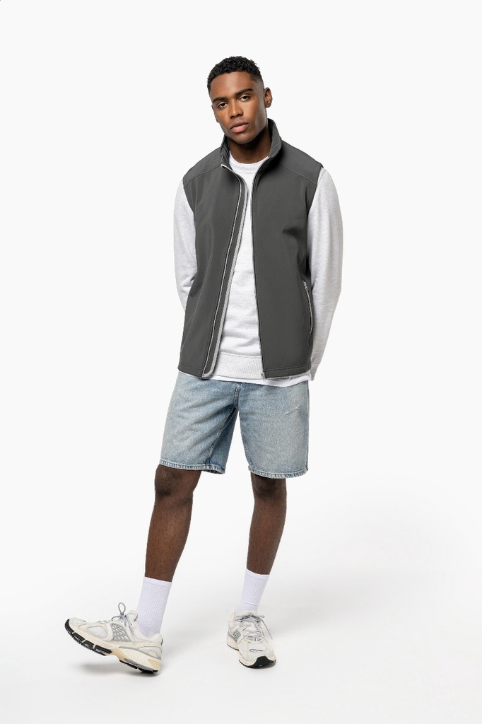 2-laags softshell bodywarmer vest #8
