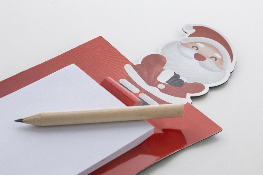 Kerstmis magnetisch notitieblok, Kerstman #4